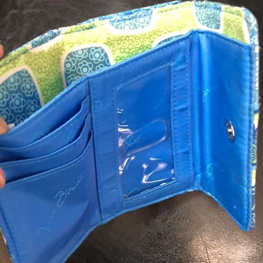 Vera Bradley Quilted Trifold Wallet
